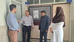 بازدید رئیس مرکز بهداشت جنوب تهران از نحوه ارائه خدمات در مرکز خدمات جامع سلامت فرمانفرماییان